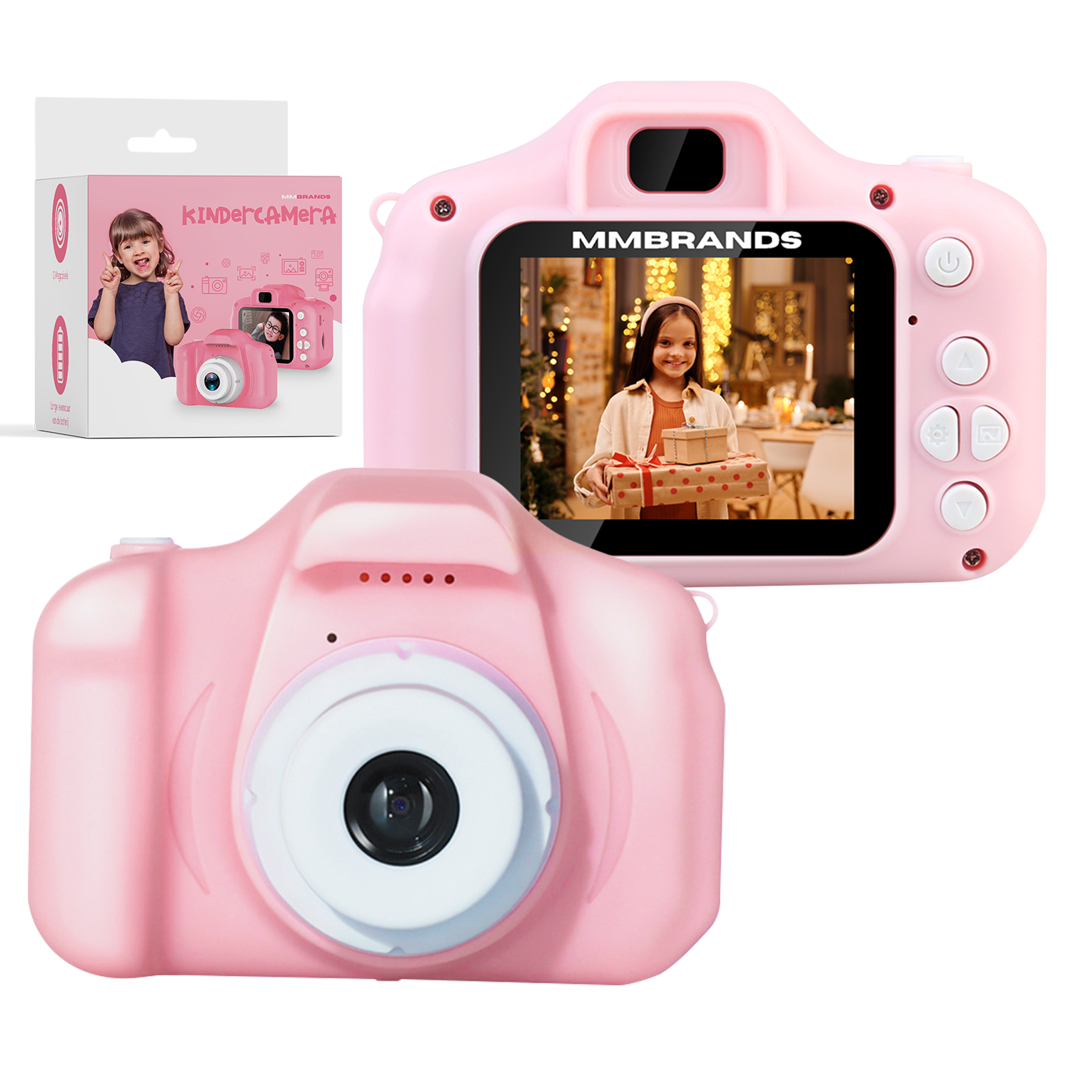 Digitale Kindercamera - Incl. 32GB SD-Kaart - Roze