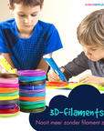 3D Stift Filament Nachfüllung – 100 Meter – 10 Farben – ABS und PLA Filament