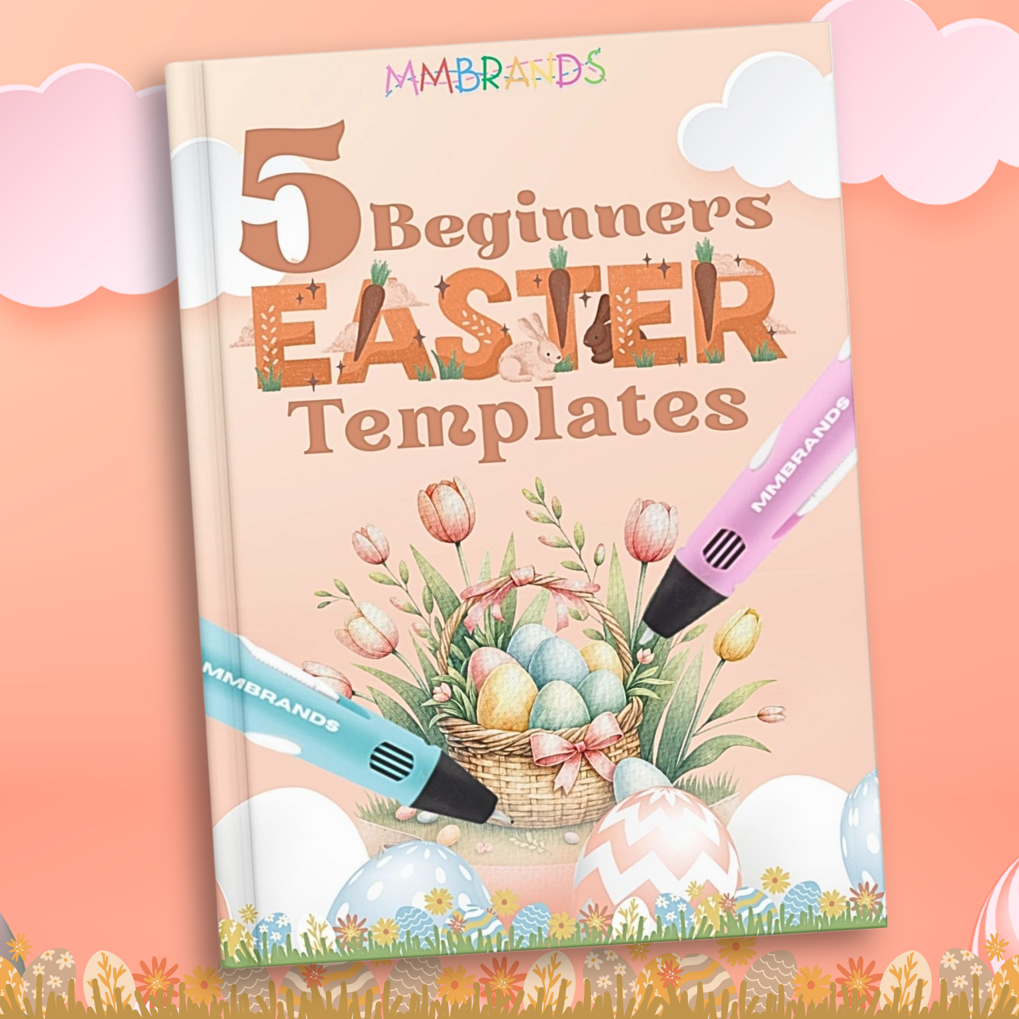 🐰 5 GRATIS Påske-Skabeloner